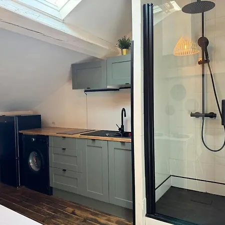 아파트 Studio Tete D'or Proche Centre De 리옹